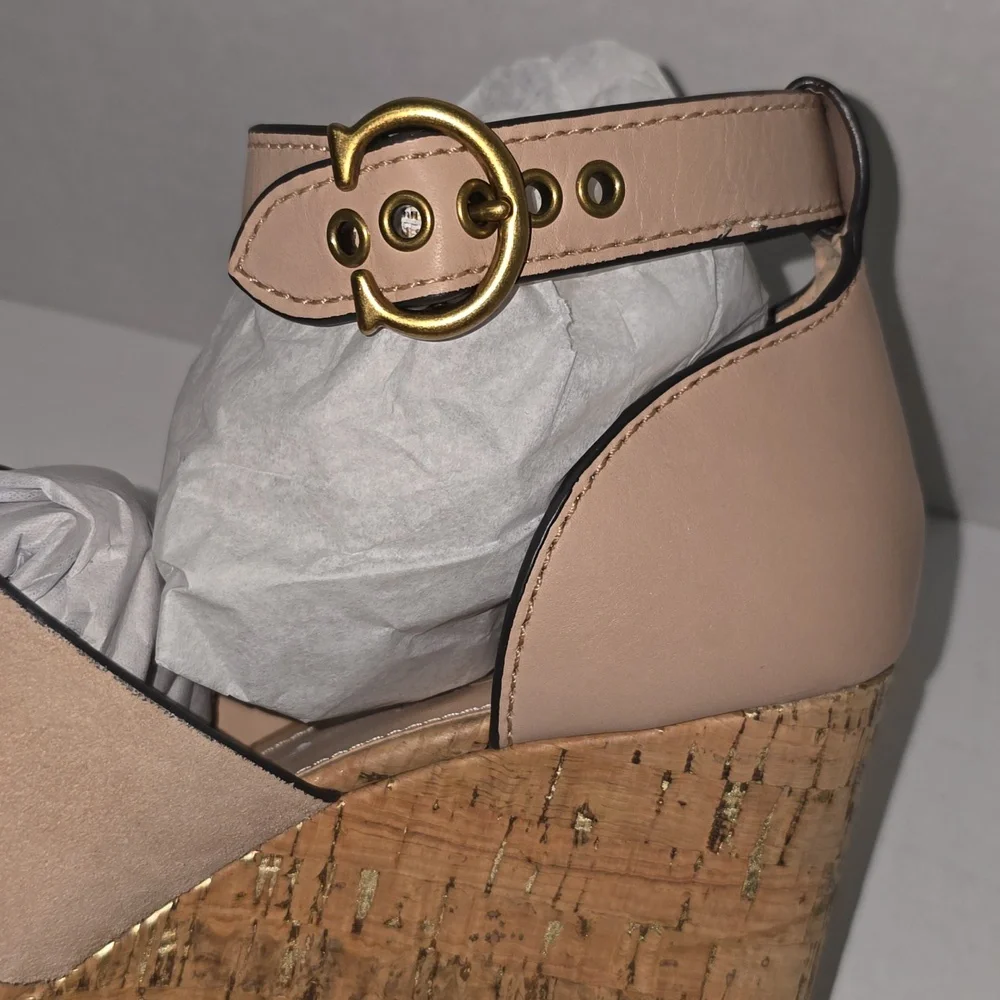 Coach isla metallic